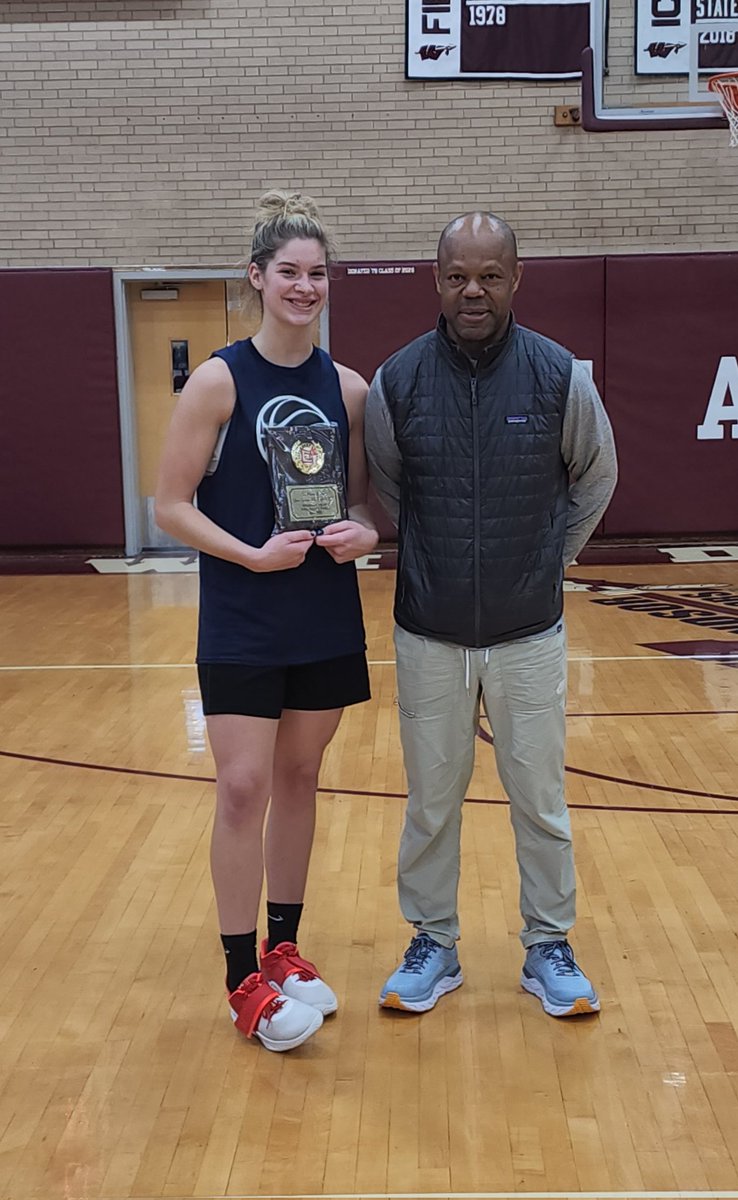 CARE2022's tweet photo. Team "Ankle Breakers" blew a 19 point lead, but held on for a 66-65 victory. They were led by the games MVP @milena_walker40  (Waterford High school) who scored 17 points. https://t.co/uDTppsRliJ