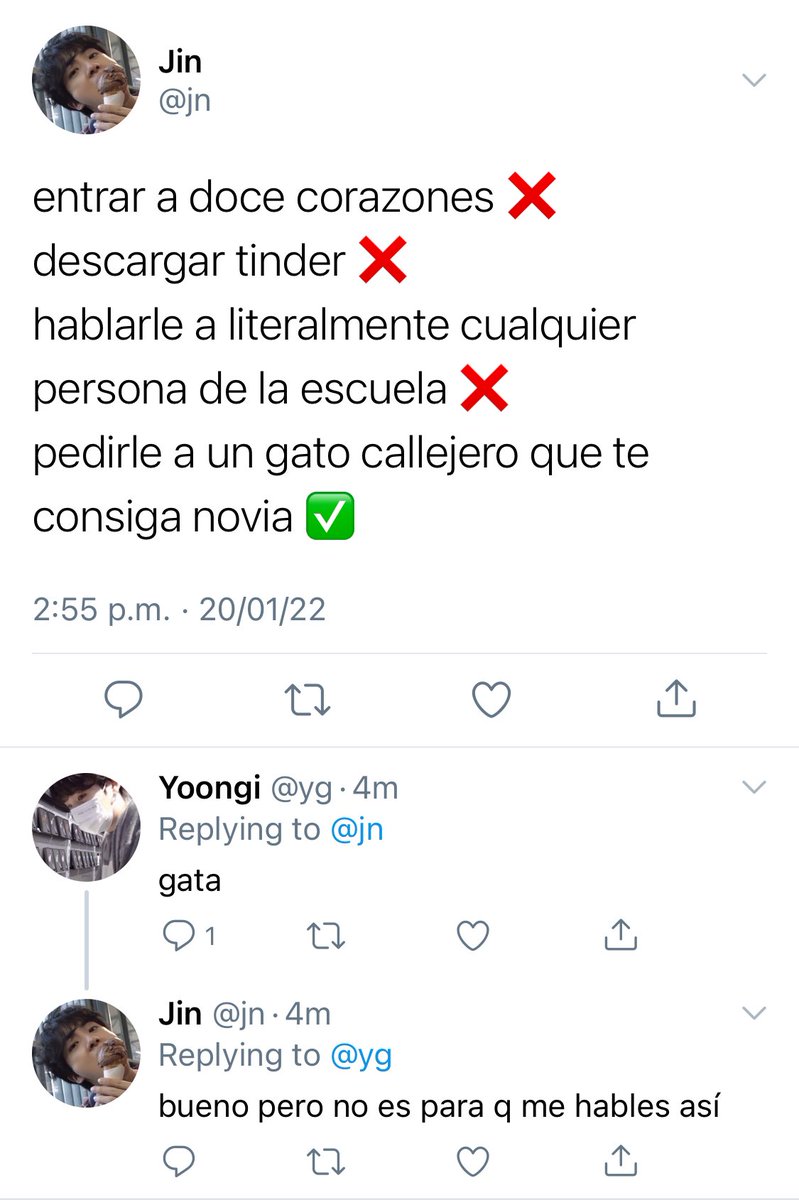 redkoya's tweet image. 🐈 тoмoмι 🐈

TAEGI || YOONTAE AU 🌹

Tras descubrir un extraño método para hallar mascotas perdidas, Yoongi decide pedirle ayuda a una gata callejera para encontrar pareja; sin imaginar que esta lo guiaría hasta un miembro de la familia real.
