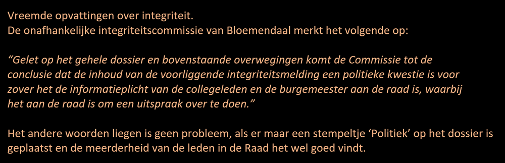 vermbloe's tweet photo. #integriteit #bloemendaal https://t.co/qAqhpWZPv0