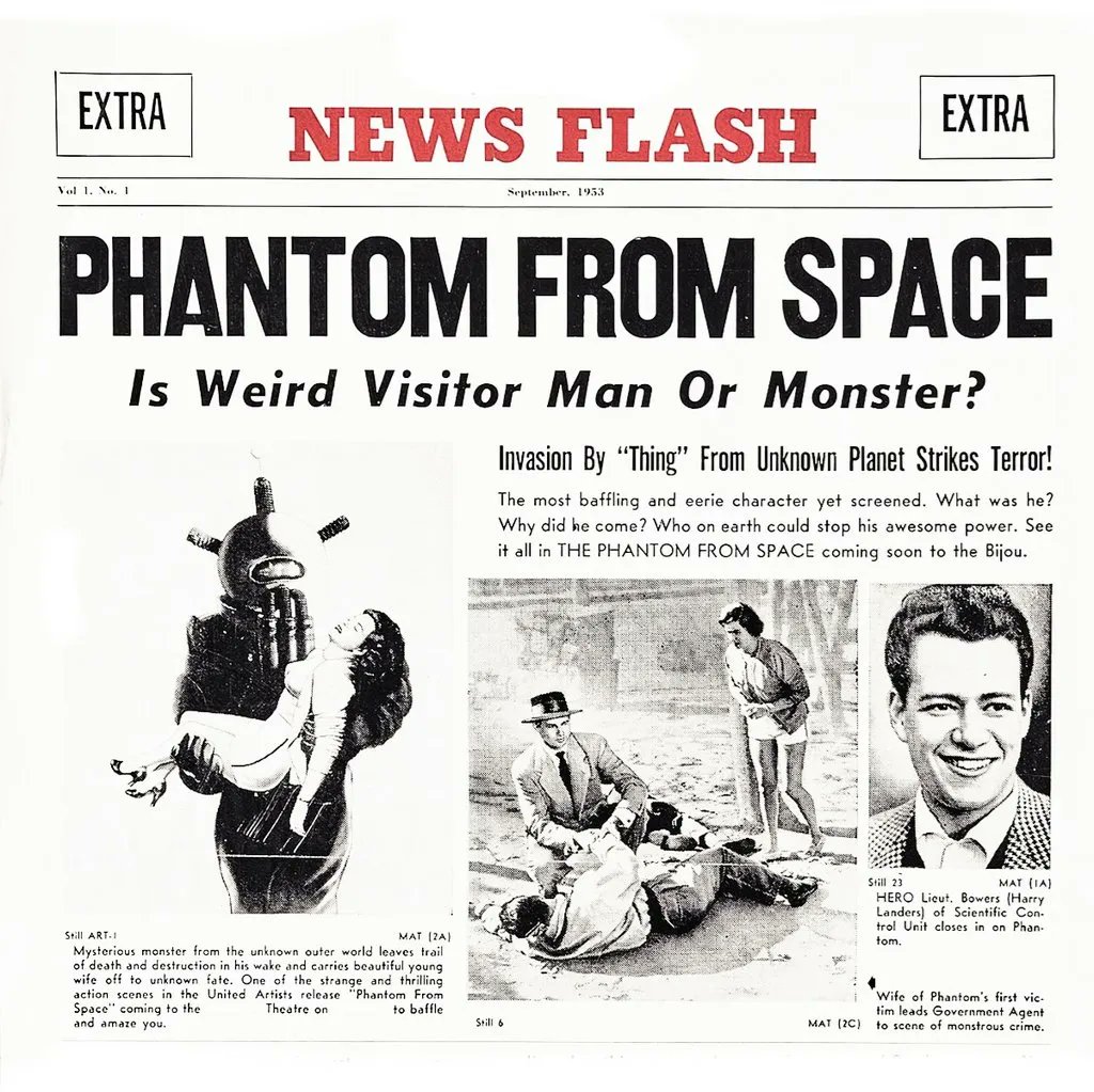 TalkingPicsTV's tweet photo. Sci-fi fun at 7:20am with #TedCooper #NoreenNash PHANTOM FROM SPACE (1953) #TPTVsubtitles https://t.co/e1iCfqQq9m