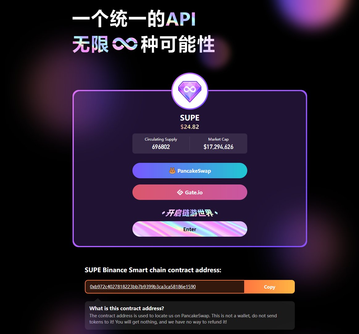 AstronautBNB's tweet photo. The popularity of SUPE game platform tokens is getting higher and higher, and there are many types of games
#SUPE https://t.co/dbBwpuWztJ https://t.co/c7NJ88SD0k
