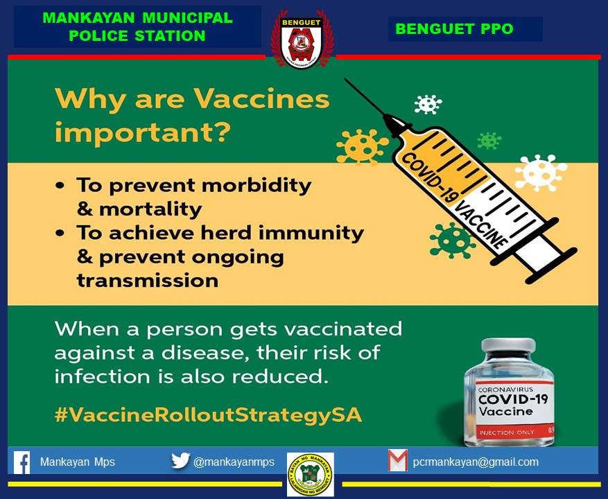 PNPMankayanMPS's tweet photo. #BeVaccinated
#TeamPNP
#WeServeAndProtect
#PNPKakampiMo https://t.co/KHzIKnKBf0
