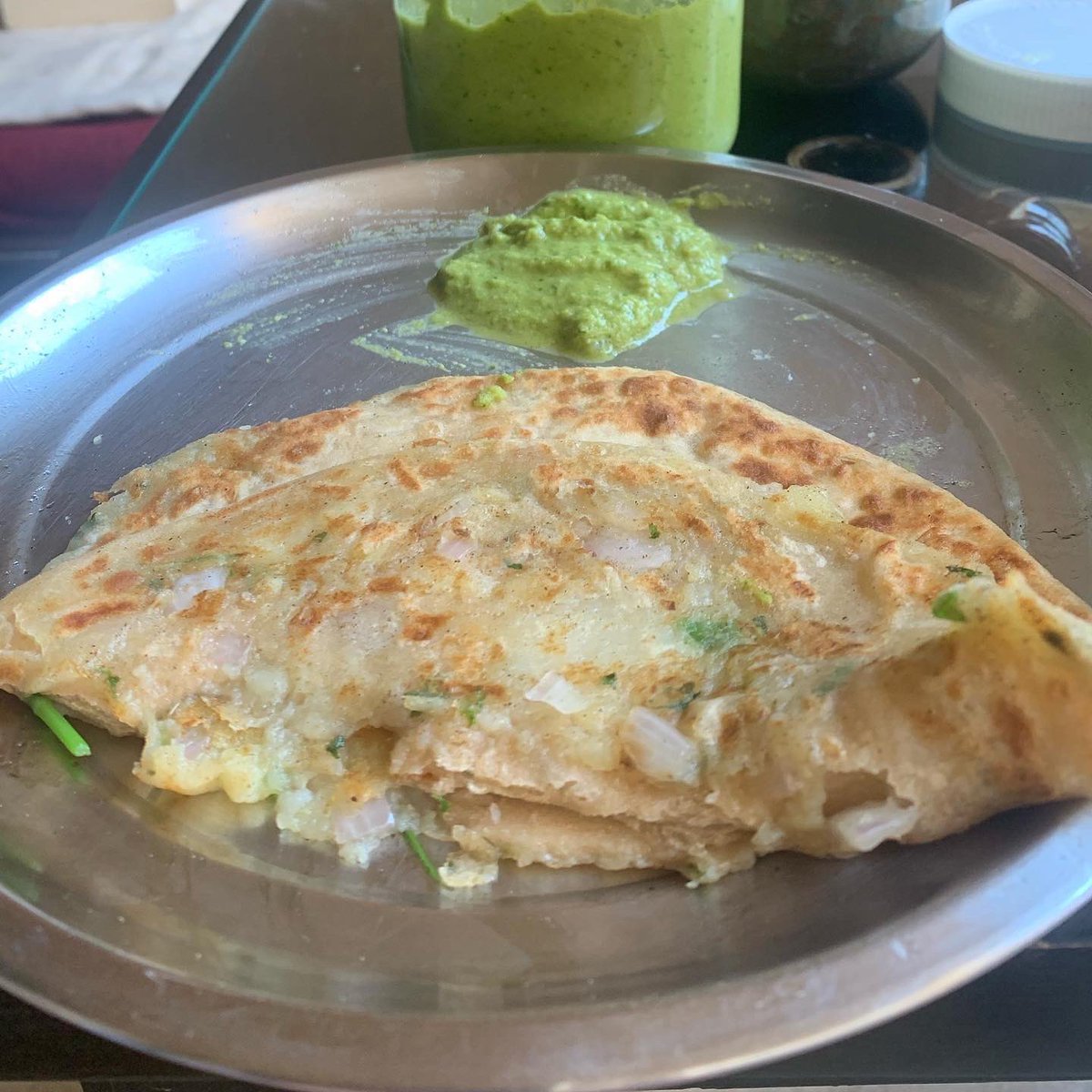 anilvermawrites's tweet photo. पूरी 9 km की जॉगिंग को कमबख़्त इस पराठे ने धो कर रख दिया #food #weekend https://t.co/bRqoycxVab