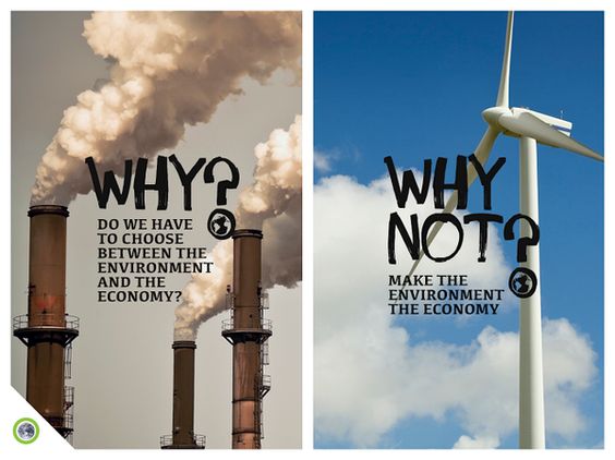 Why do we have tp choose between the environment and the economy?, Why not make the environment the Economy 
#ClimateCrisis #FridaysForFuture #CleanEnergy #conservation #ClimateEmergency