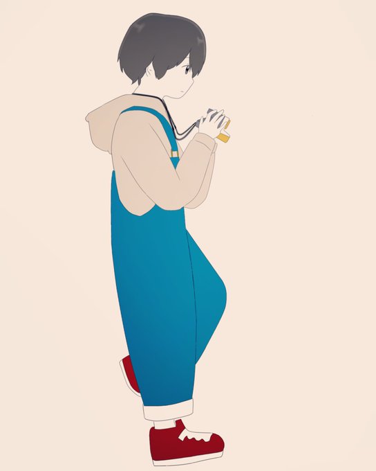 寄りかかるのtwitterイラスト検索結果