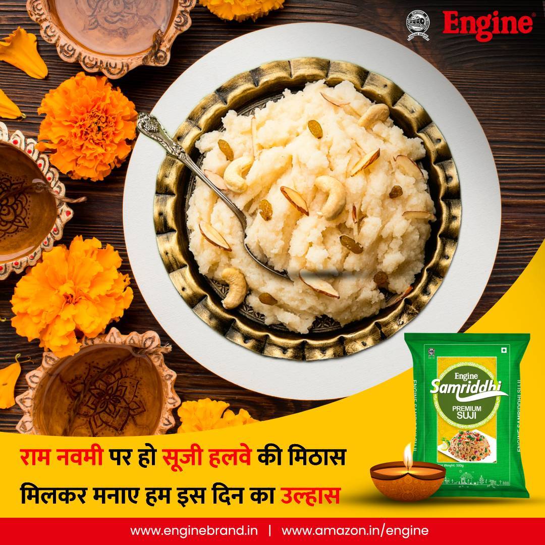 EngineBrand_in's tweet photo. फूलों से हो सजी श्री राम की सवारी, स्वादिष्ट भोजन से पूरी करे राम नवमी की तैयारी।
इंजन ब्रांड की तरफ़ से राम नवमी की शुभकामनाएं!
#EngineBrandOil #MamtaBharaSwad #EngineMustardOil #EngineSuji #EngineWheat #RamNavami #GoodHealth #IndianCooking #DesiFoodLover #BuyEngineNow https://t.co/WoO8jtFsNo