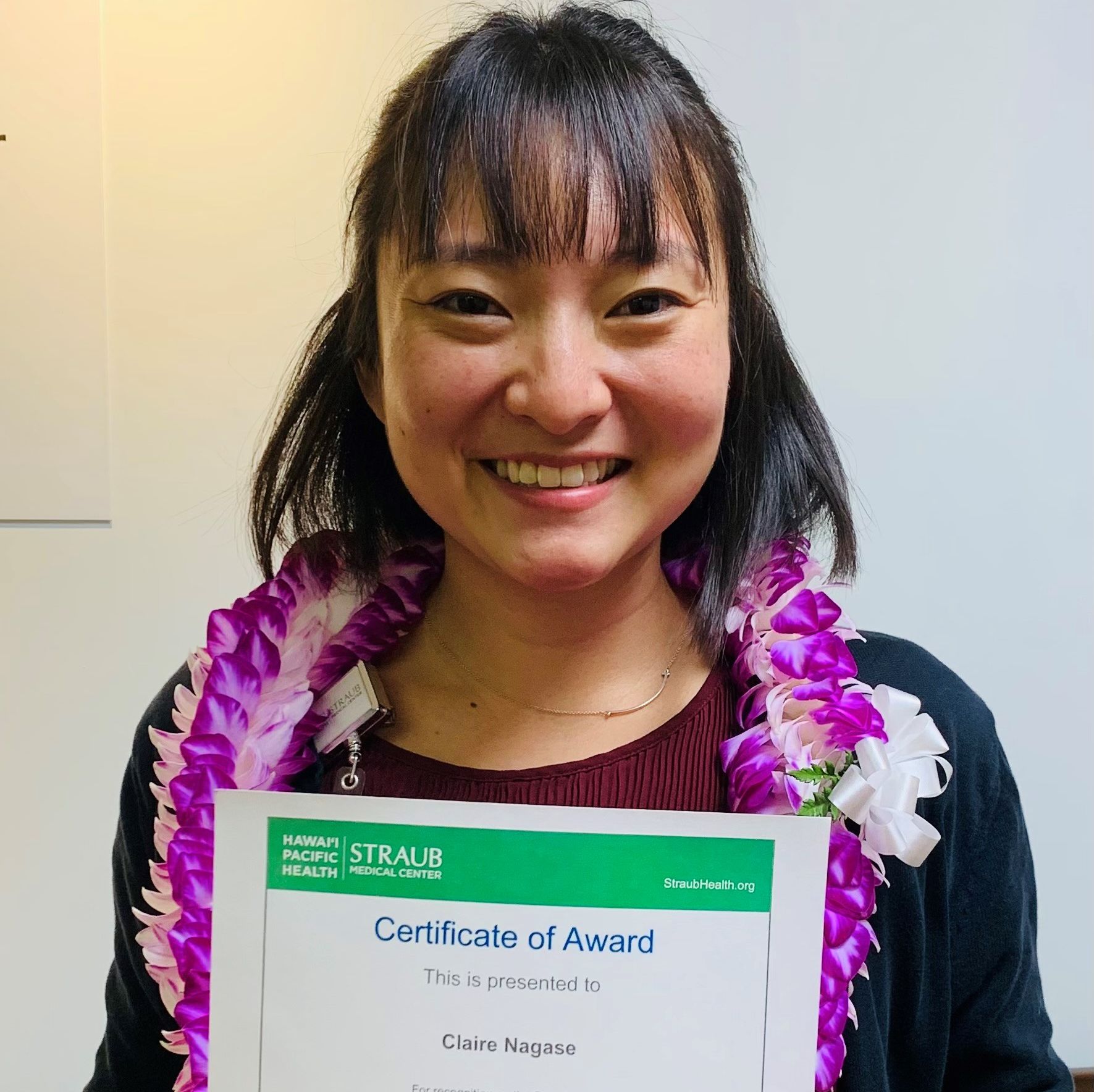 Straub Health on X: Join us in congratulating Claire Nagase of