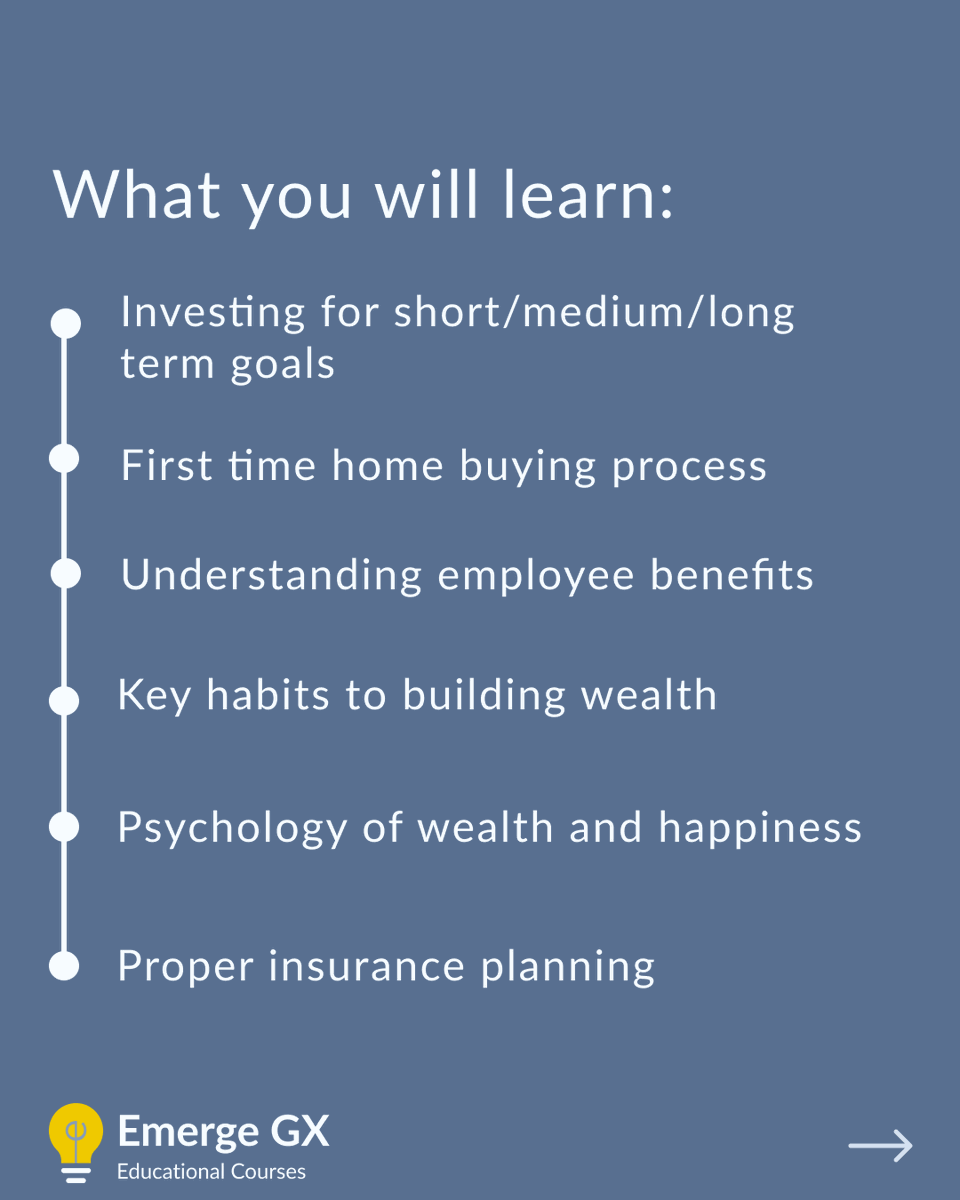 EmergeGx's tweet photo. Want to know the secrets of adulting and the key to financial stability? We got a FREE 1 session course just for you, new grads!😉https://t.co/mLXyLLUeGT!
#Lifegoals #BuildingWealth #Wealth #Adultlife #FinancialTips #FinancialAdvisor #Longtermgoals #Buildwealth #FinancialFreedom https://t.co/e6hUQzxapp