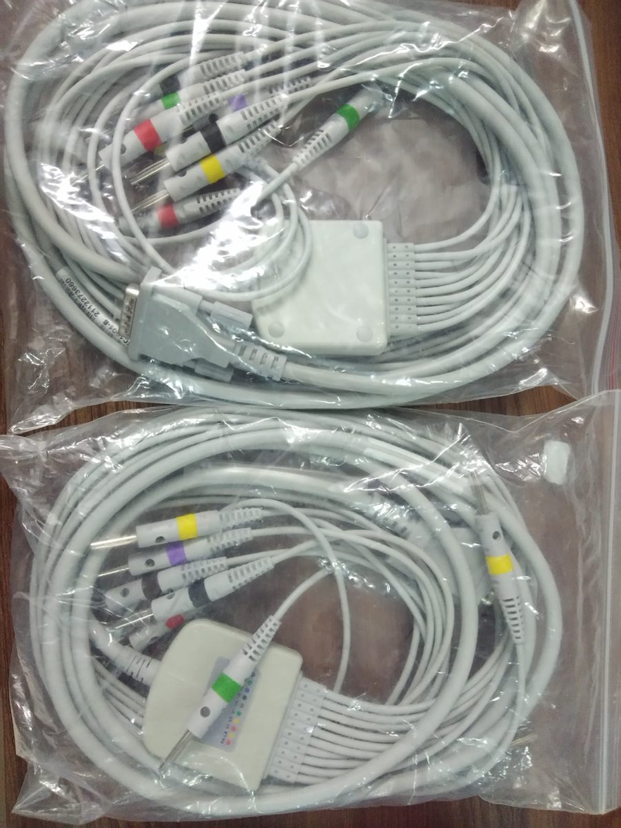 DBSBiomedical's tweet photo. Stock Available 10 lead ECG cable at Best price #DBS@dreamsbiomedicalsolutions#medicare #healthcare#hospital#ECGMachine#DBS #hospitality #dreamsbiomedicalsolutions #medicalequipmentsupplier #biomedicalengineer #medicalequipments #servicengineers #hospitality #servicengineers https://t.co/cuTH2M2KxT