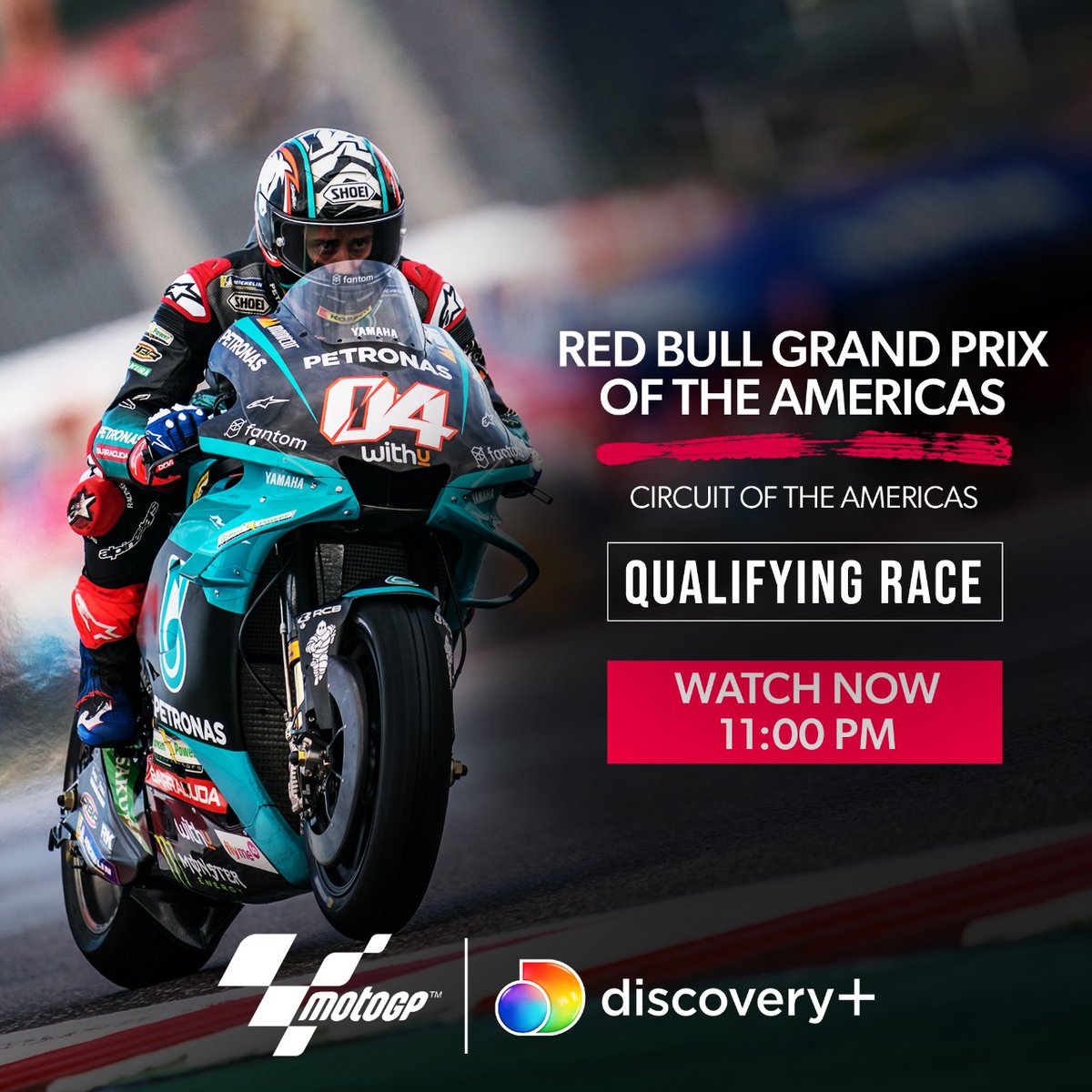 discoveryplusIN's tweet photo. The qualifiers will commence! 🔥
Who do you think will succeed?
@MotoGP @EurosportIN
#GrandPrixoftheAmericas #MotoGP #QualifyingRace #RaceDay https://t.co/MBHMOT9I6U