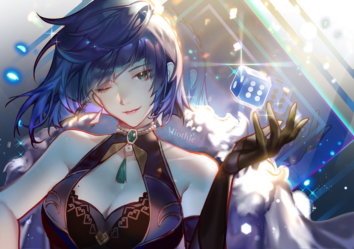 m_iothle's tweet photo. Care for a game?🎲✨
#Yelan #Genshinlmpact #原神 #genshinimpactfanart https://t.co/lUjm5AgC0M