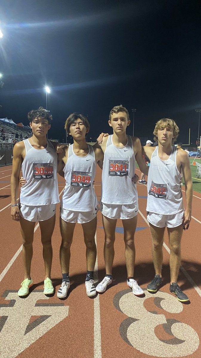 New school record for these kids! 17:40.47