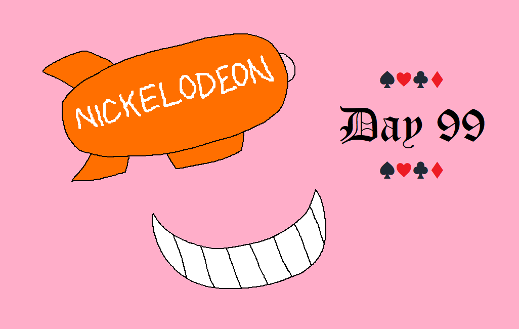 JosieRiki's tweet photo. Day 99 - The Kids' Choice Awards orange blimp is shown along with the Cheshire Cat's smile.
(Note: This is for the 2022 Kids' Choice Awards.)
#202project #AliceInWonderland #KidsChoiceAwards #KidsChoiceAwards2022 #KCA #Nickelodeon #orangeblimp #CheshireCat #crossover https://t.co/p6UGhPZN0s