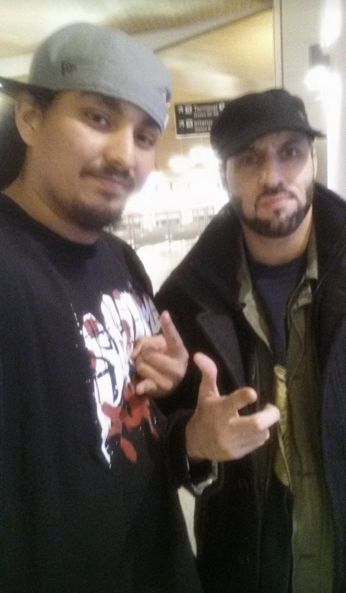 DwightMaters's tweet photo. A old memory popped up on my phone with @RAtheRuggedMan https://t.co/TLgIAmnH6O