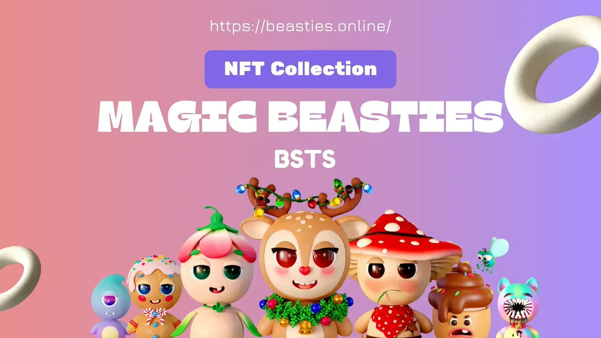 beasties_online's tweet photo. In magic beasties we have all kinds of nfts for your liking! ❤️ 
We don't lack crativity to make cute things! 
#BNB #Bitcoin #PlayToEarn #NFT https://t.co/3rnIeWxhwK