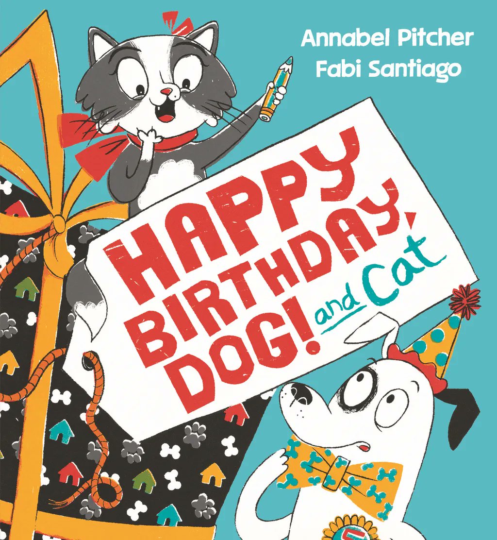 Win &amp; review this delightful #picturebook from <a href="/APitcherAuthor/">Annabel Pitcher</a> and  @fabisantiago_.

A warm and witty tale of best friends, birthdays, rivalry and learning to share.

To enter: RT, FLW &amp; comment with a happy GIF or pic for the weekend!

UK/IE Ends 10/04 <a href="/HachetteKids/">Hachette Children's Group</a>