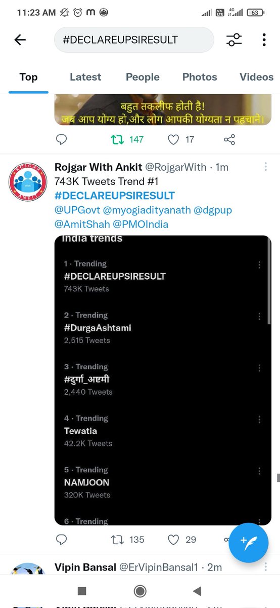 Madhuri37686066's tweet photo. #DECLAREUPSIRESULT
Mostly upsi aspirants pls support it maximum.. https://t.co/QNCalMiZL4