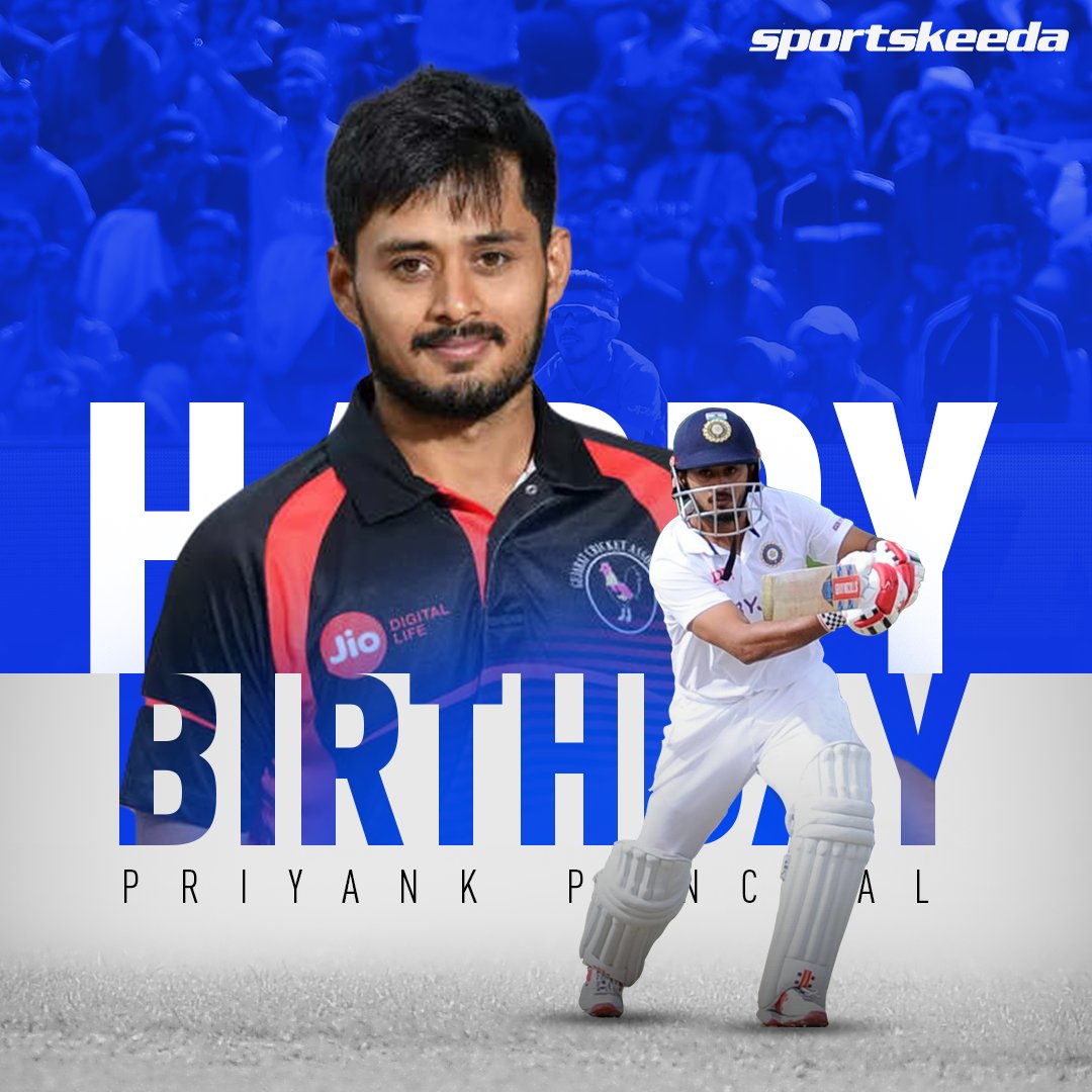 Sportskeeda's tweet photo. 👕 226 domestic matches
🏏 11249 runs
💯 29 centuries

✅ First Player to score a triple century for Gujarat
✅ First player to score 1000 runs in a single Ranji Trophy season for Gujarat

Happy Birthday to the Indian batter, @PKpanchal9 🎉🥳 https://t.co/S3Lv5yfLvE