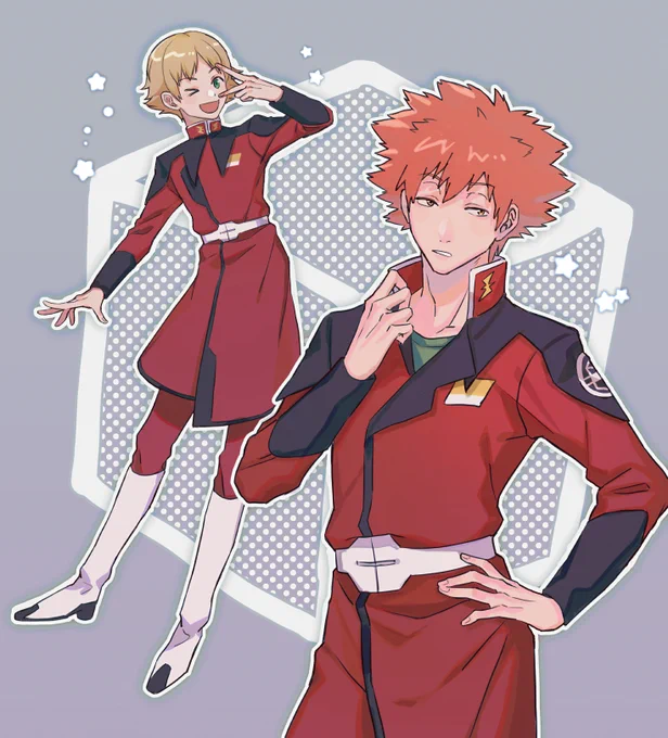 ザフトの制服似合いそう!と思って着せてみたけど、う～ん色だけだったな...🫠 