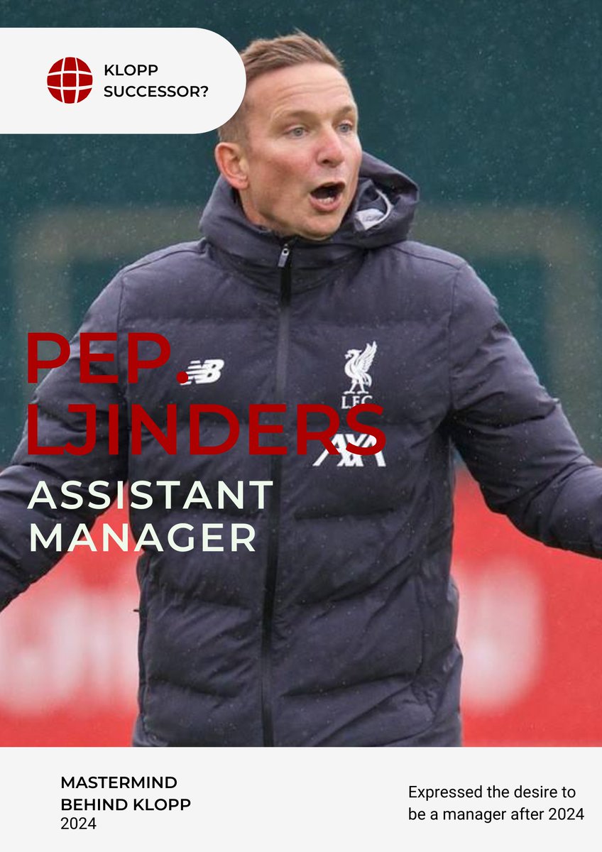 Anfield_Legacy_'s tweet photo. 𝐖𝐡𝐨 𝐝𝐨 𝐲𝐨𝐮 𝐰𝐚𝐧𝐭 𝐭𝐨 𝐛𝐞 𝐭𝐡𝐞 𝐊𝐥𝐨𝐩𝐩 𝐒𝐮𝐜𝐜𝐞𝐬𝐬𝐨𝐫 𝐚𝐟𝐭𝐞𝐫 2024 ? ⚽✅🌟⌛

If Jurgen decided to leave after 2024 , Who do u see as the ideal pick ? #Gerrard #Ljinders #Liverpool #Football #Soccer

Gerrard with #PremierLeague experience?! Or PEP ? https://t.co/hryPoHQkOp
