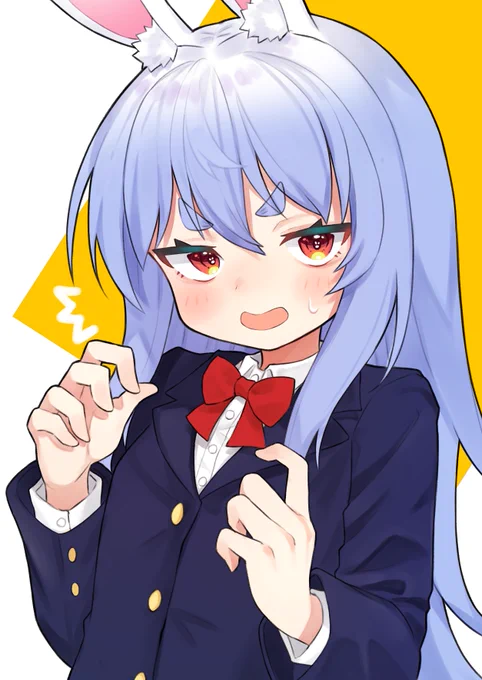 学生ぺこちゃん急に話しかけたらびっくりしそう
#ぺこらーと 