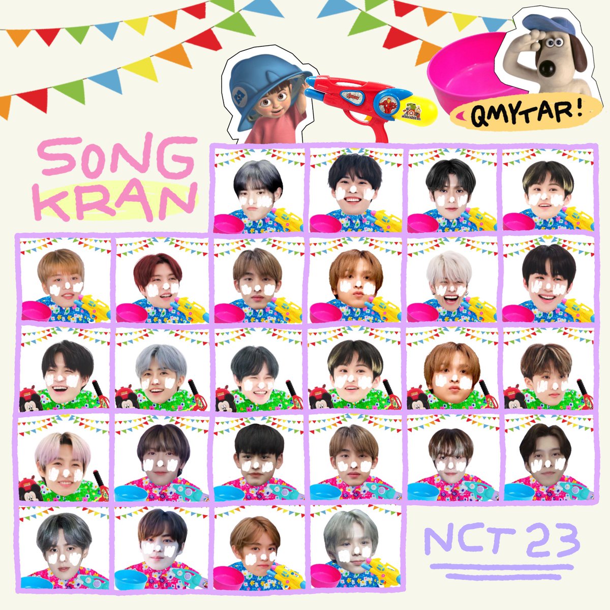 please retw33t 🥣 ! ( nct x songkran )
* แจกดิส nct สงกรานต์ครบทุกเมมเบ้อ 
ฝากรับเด็กๆไปเล่นน้ำด้วยนะคะ 🧚🏻‍♂️✨

link 📁 ; drive.google.com/drive/folders/…

#qmytarjpg #แจกpng #แจกไฟล์png #แจกดิส #แจกดิสสงกรานต์ #artworkอซทซ #แจกวอลเปเปอร์ #แจกwallpaper