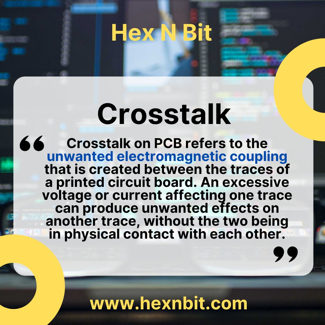hexnbit_life's tweet photo. Word of the Week: Crosstalk
.
.
.
Follow 👉 @hexnbit_life  for more exciting resources, industry-relevant information, facts, figures, etc.
.
.
For more information call/ mail/text us :
✉️: info@hexnbit.com
🌐: https://t.co/rDpRR103gR
☎️: +91 9311124664 https://t.co/35CE5GWrUv