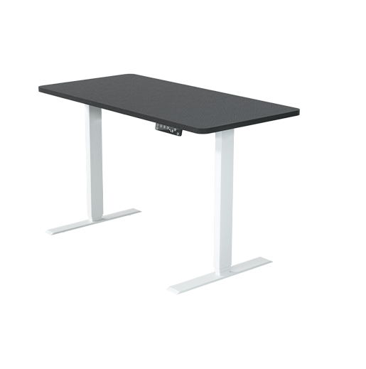 Electric height adjustable desk frame