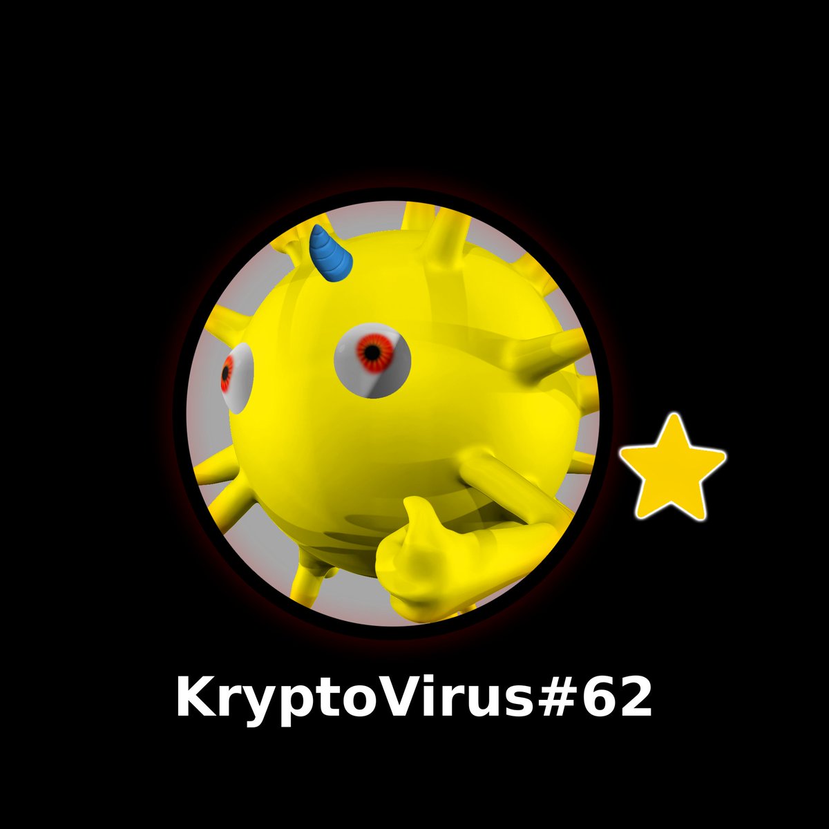 KVDomination's tweet photo. A new KryptoVirus is Born !!! 
 >> https://t.co/uKkRTV9Zlq <<

KryptoVirus#62 Rarity : LOCAL - Level 1
https://t.co/YinLZUliHA

 #NFTs #NFTGiveaway #NFTGame #nftcollector #KryptoVirus https://t.co/C8rbqzNnYC