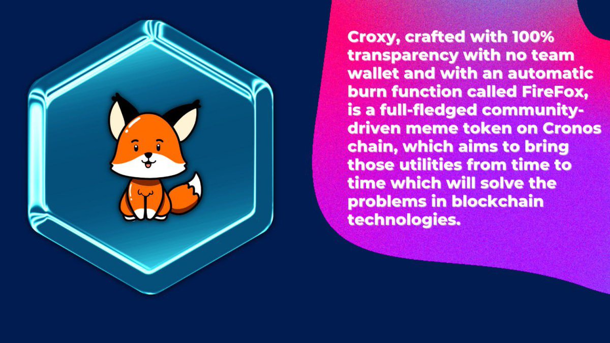 Croxy Ecosystem tweet media