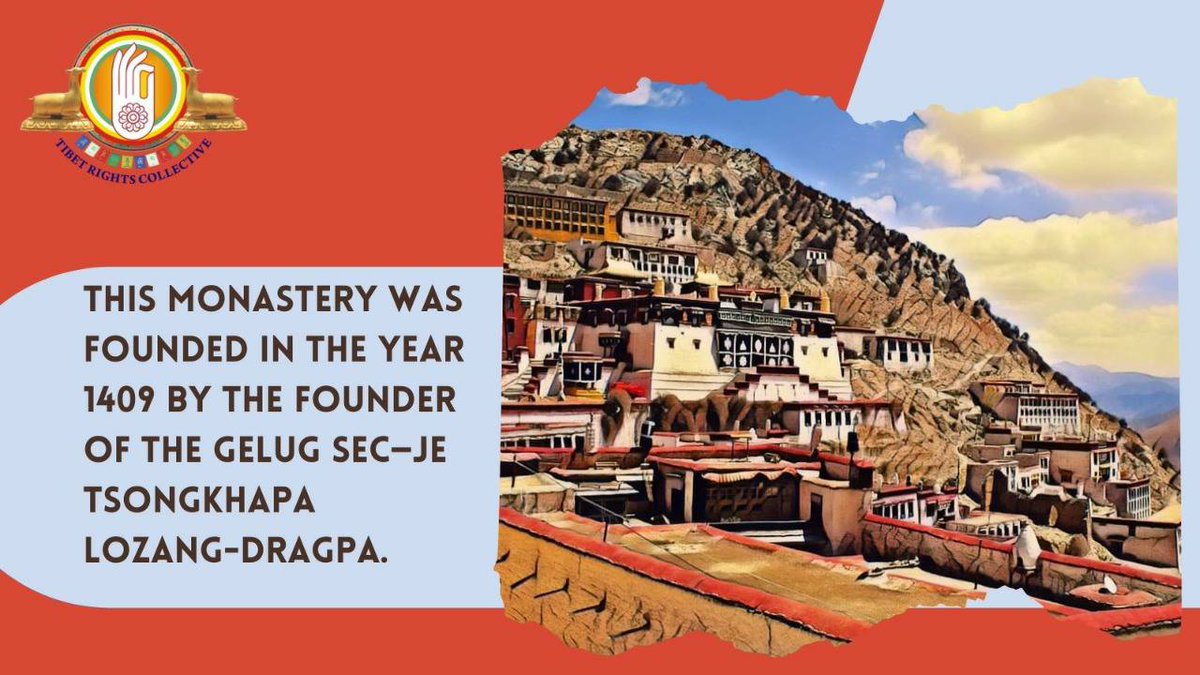 TibetCollective's tweet photo. #Tsongkhapa built #Ganden's main temple, with large statues & three-dimensional mandalas. He often stayed at #Ganden, & died there in 1419.
#SaveTibet #RememberTibet #TRCExplains
@NetTibet @TibetanReview @SaveTibetOrg @freetibetorg @TibetPeople @badiucao @NMenonRao @Nus_Ghani https://t.co/VgyWmJFqpM