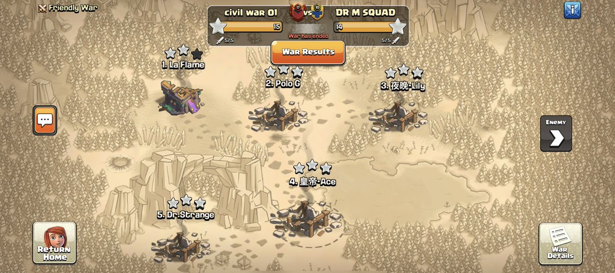 ClubXClash's tweet photo. WCC RO32 win
GG @MrDSquad 
Onto RO16 
Triples by:
@LaFlameCOC 
@ItsWolo 
@Lily37759743 
@KnownAsAce 
Dr Strange https://t.co/yWZqFoC4mA