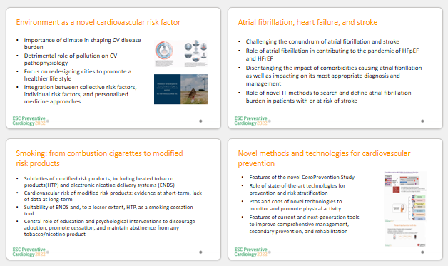 gbiondizoccai's tweet photo. Just been presenting yesterday's highlights for Population Science and Public Health Section at
#ESCPrev2022!
https://t.co/y6Pp9Pqz0h
#ESCPreventive #ESCPrev2022 #EAPC_ESC #cvprevention #cardiotwitter 
@s_gati @SilCastelletti @vass_vassiliou @HanCardiomd @escardio https://t.co/Sqiz99KHmR