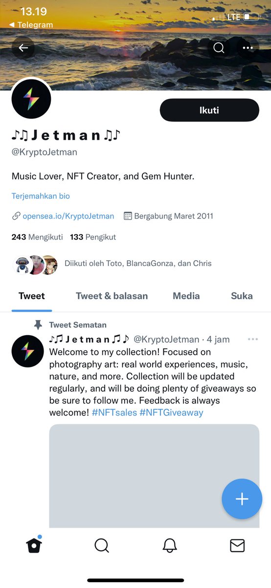 83Amatt's tweet photo. @KryptoJetman Done! https://t.co/buETngmfMi