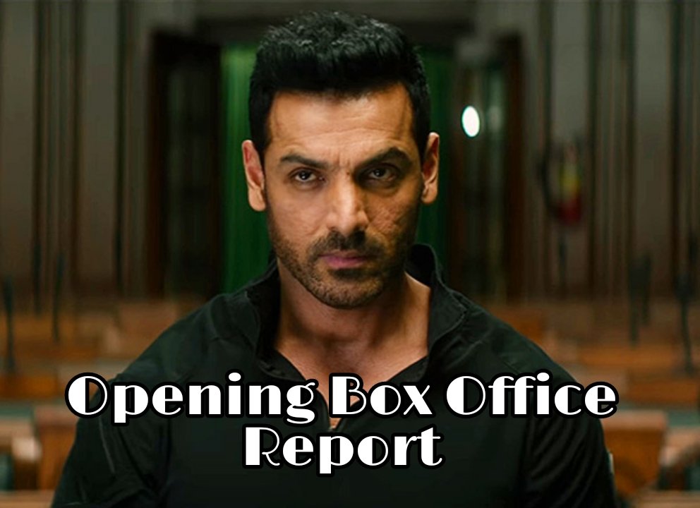 BOUpdates_'s tweet photo. #Attack Opening Box Office Report.. India Nett.
⭐ Opening Day: ₹ 3.38 cr
⭐ Opening Weekend: ₹ 10.91 cr
⭐ Opening Week: ₹ 14.08 cr
#BOUpdates https://t.co/2HhtgCEokU