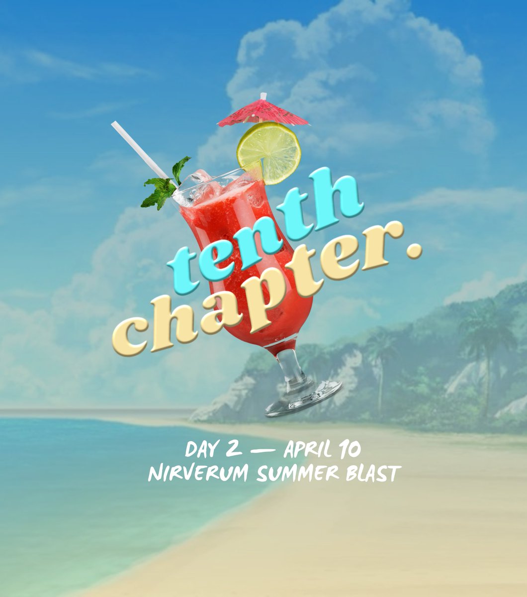01SOUTHSRJ's tweet photo. ㅤㅤㅤ
           
               ⌗. herathenz myth.
                  1O APRIL 2O22
                @. aua || 3:1O pm

               ⌕#Nirverum10thWin
             #Ikasampungkabanata
                    #NIRVERUMX
            #NirverumSummerBlast 

                    ⠀⠀ https://t.co/Jtgl6JrY7V