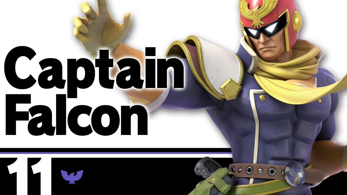 11. Captain Falcon
El favorito de tegus, el favorito de sps. El heroe cuando siempre aparece en pantalla. <a href="/Rivera7Edd/">F2</a> se lleva el puesto como el mejor capi HN, el actual top 2 de tegucigalpa mostrando lo hype que puede ser el captain falcon.