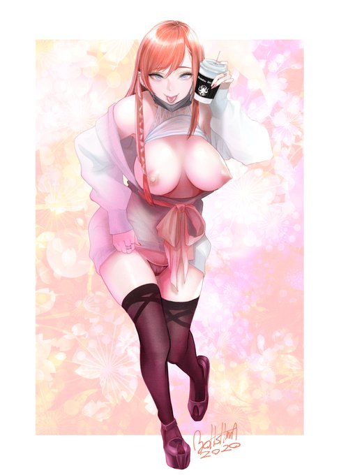 #自分が何度も投稿してしまう画像

このバージョンは初出しだけど…。(落描きまとめ本収録)(いつ出すかは知らない) 