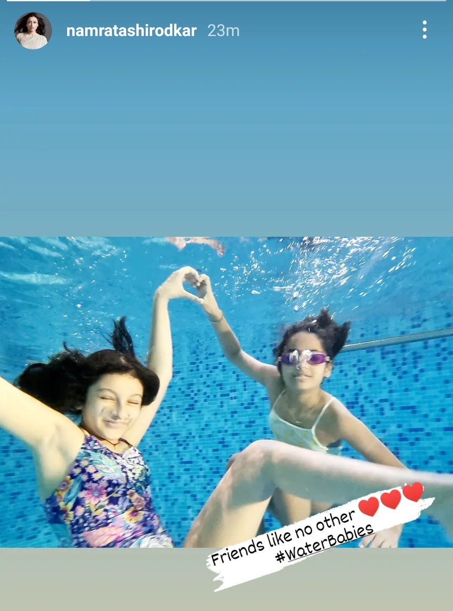 #sitaraghattamaneni friends like no other ❤️😎 #waterbabies 💦💦

#NamrataShirodkar mam via Insta story 🤩

#SarkaruVaariPaata @urstrulyMahesh
#SVPOnMay12