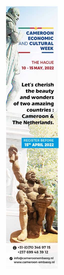 argent20017's tweet photo. We all invite you to attend the  Cameroon Economic and Cultural Week from. May 10-15, 2022 The Hague, @Netherlands @cameroon @embacamlahye @CECWHague @Minddevel @diplocam_minrex @Minddevel @CamerounTribune @Cameroon @BertrandFoffe @argent20017 https://t.co/97TzjG8mqs