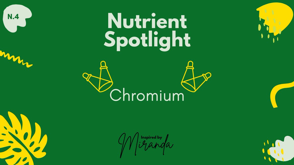 Inspired_by_M's tweet photo. Did you know that chromium, an essential #mineral could:
✅ Lower blood pressure
✅ Improve blood lipids
✅ Enhance cognitive function
✅ And even improve mood

All thanks to its blood sugar balancing effects.

See more #nutrition info here: https://t.co/CsYY0hIW4y https://t.co/O8NvdkRT5X