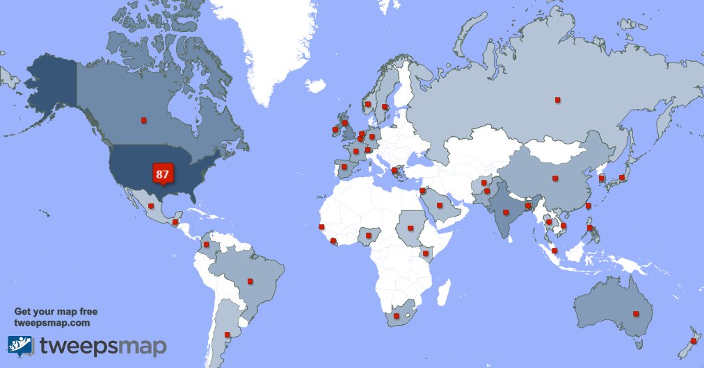 I have 2 new followers from USA 🇺🇸 last week. See tweepsmap.com/!NerissaBauer