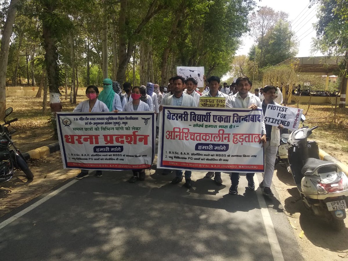 #Increase_UP_vets_Stipend
#DUVASU_Mathura
#SVPUAT_Meerut
#ANDUAT_Ayodhya
<a href="/dharampalbjpmla/">Dharampal Singh</a> 
<a href="/myogiadityanath/">Yogi Adityanath</a> <a href="/presidentVCI/">Dr. Umesh C Sharma</a>  @dmmathura7512 <a href="/ptshrikant/">Shrikant Sharma</a> <a href="/News18UP/">News18 Uttar Pradesh</a> <a href="/WeUttarPradesh/">UttarPradesh.ORG News</a> <a href="/ANINewsUP/">ANI UP/Uttarakhand</a>