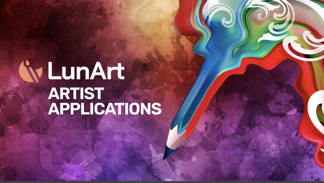 LunArt_NFT's tweet photo. 📣 We’re looking to contact applicants tonight! ⏳ 

Calling 1/1 artists! 👨‍🎨🧑‍🎨👩‍🎨

Have you applied? 🤩 https://t.co/gpVImI6Ntb 

Canvas? 🖼 
Photography? 📸
Digital? 1️⃣0️⃣1️⃣0️⃣1️⃣
Sculpture? 🏺
Drawing? ✍️ 
Paint by numbers?!! 😜

Show us your work 👊🏼

#NFTCommunity #NFT #NFTs #art https://t.co/Y5SGCNPgsg