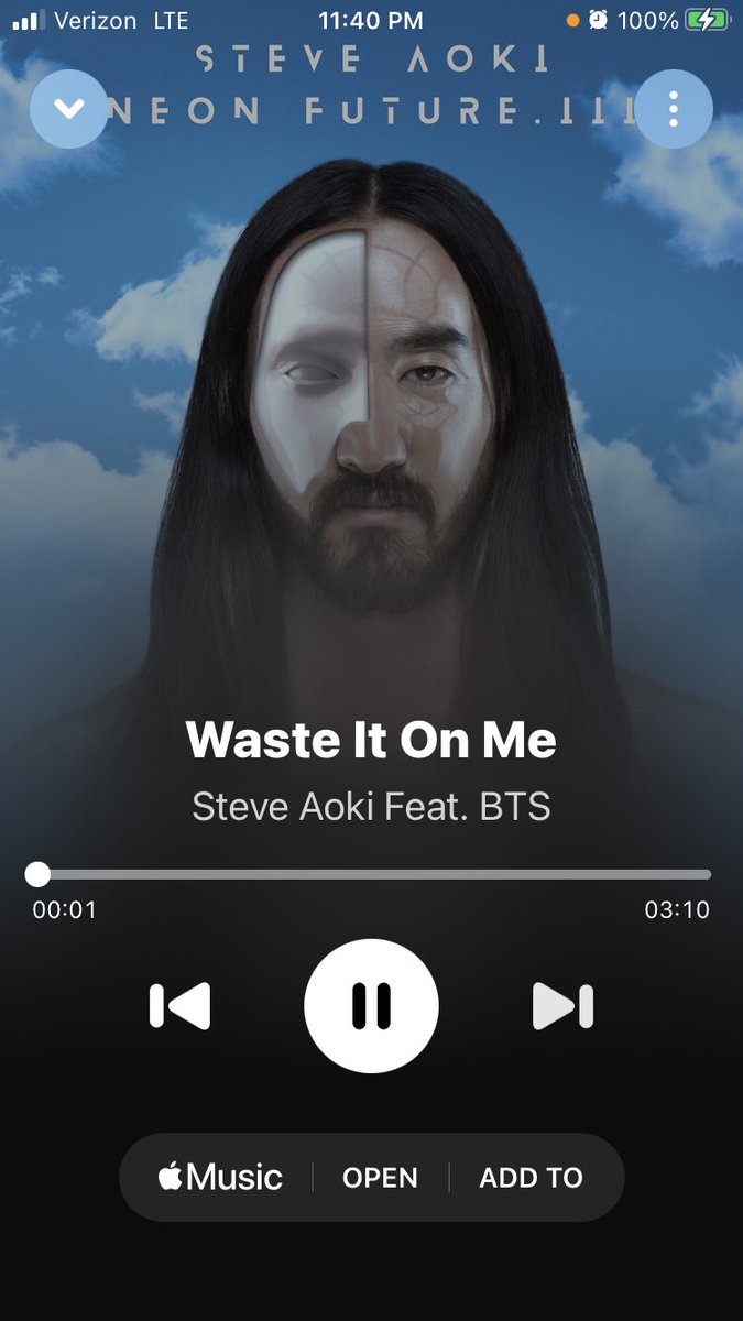 I love the song #WasteItOnMe by @steveaoki @BTS_twt 🤗🤗🤗. Thank you @RandiLavik  @TheDropSound for playing it on @KXFM_ 😘💜💜💜💜💜💜💜💜💜