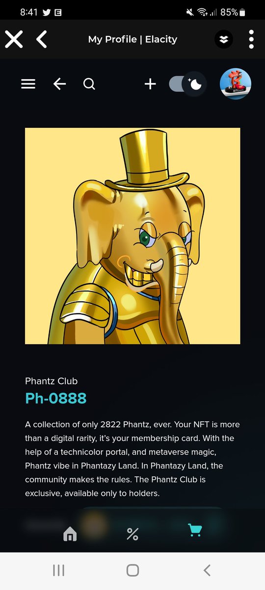 iggispopis's tweet photo. Congratulations @Peachpita
This #Phantz is truly rare
#NFT @PhantzClub #elastos https://t.co/vYA7qCvEeB