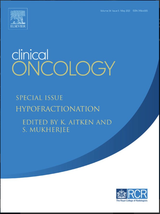 #WeekendScienceWith @ClinOncology 📢Special issue on hypofractionation! Expertly curated articles by the leaders in the field, including @SABRconsortium normal tissue dose guidelines @tvajithkumar @achoud72  #radonc #sabr ➡️clinicaloncologyonline.net/issue/S0936-65…