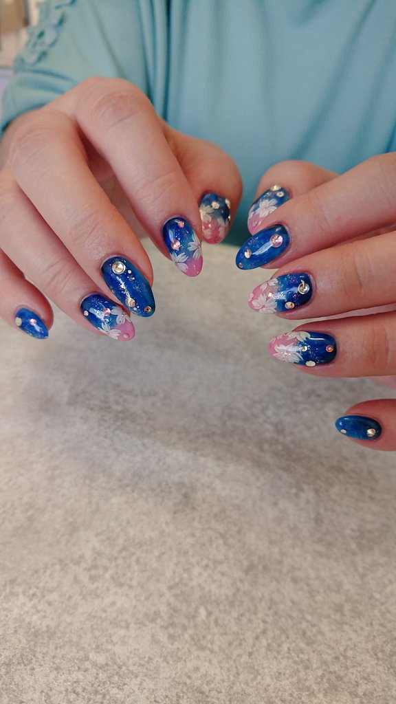 夜桜ネイル Twitter Search Twitter