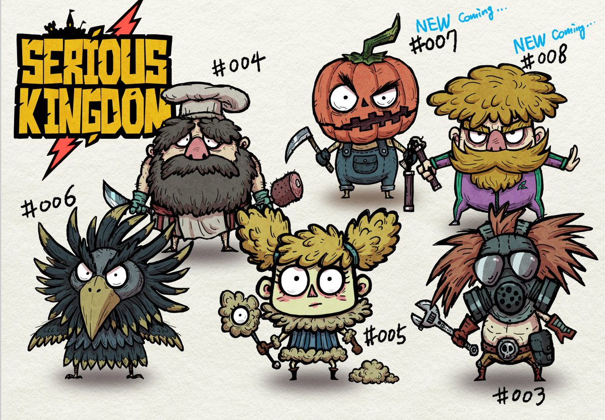 kraken_tiny's tweet photo. <Serious Kingdom>Characters.
https://t.co/AY8ZC0viSQ
#NFTCommunity #nfts #NFTartists #nftart #OpenSeaNFT #ETH #MyArtwork #characterdesign https://t.co/vonDMrekAF