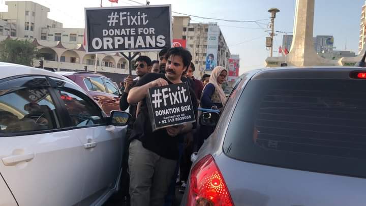 fixitpak's tweet photo. Raising funds for #FixitFamilyHome orphans at Teen Talwar #Karachi 

Help us in securing future of these kids 

#Fixit https://t.co/c0iRpN6tDU